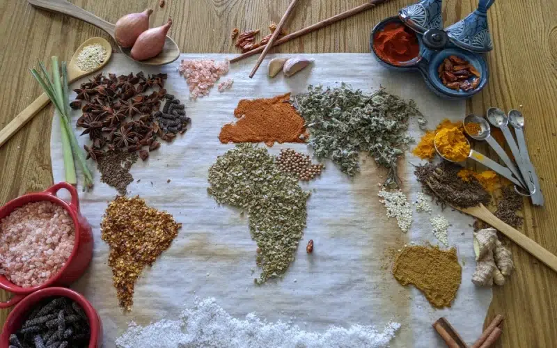 Voyage culinaire santé : alimentation de bien-être inspirée de la cuisine du monde