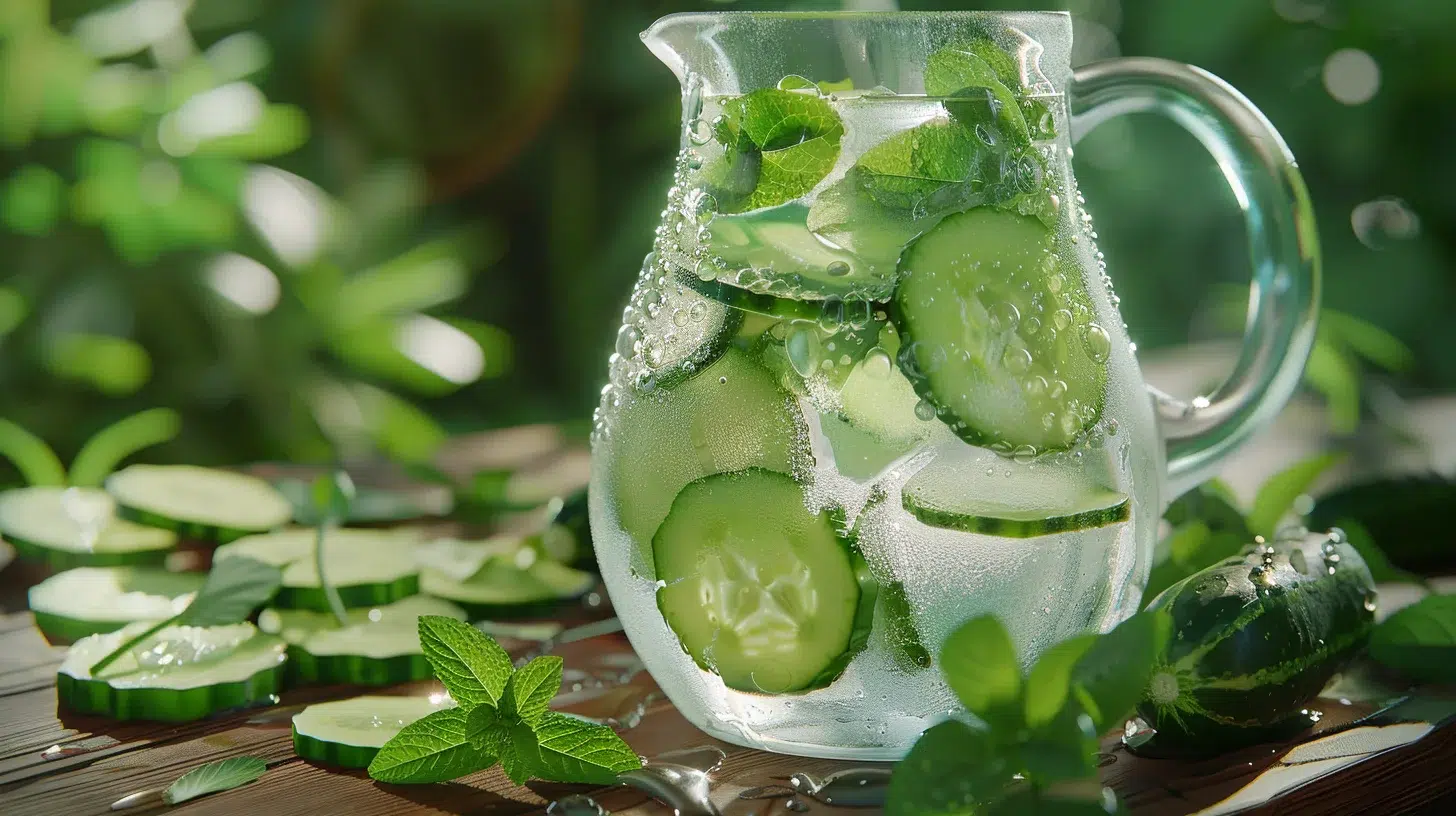 vertus eau infusée au concombre