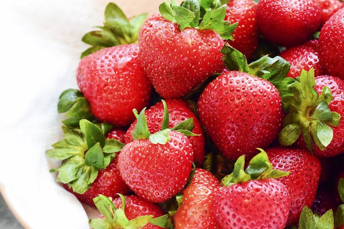 fraise et diarrhée