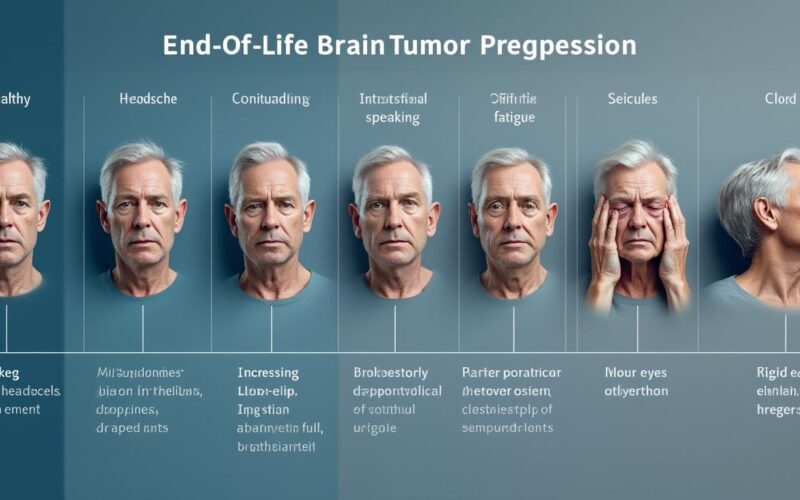 découvrez un guide pratique sur l'évolution des symptômes en fin de vie chez les patients atteints d'une tumeur au cerveau, pour mieux comprendre et accompagner cette étape délicate.
