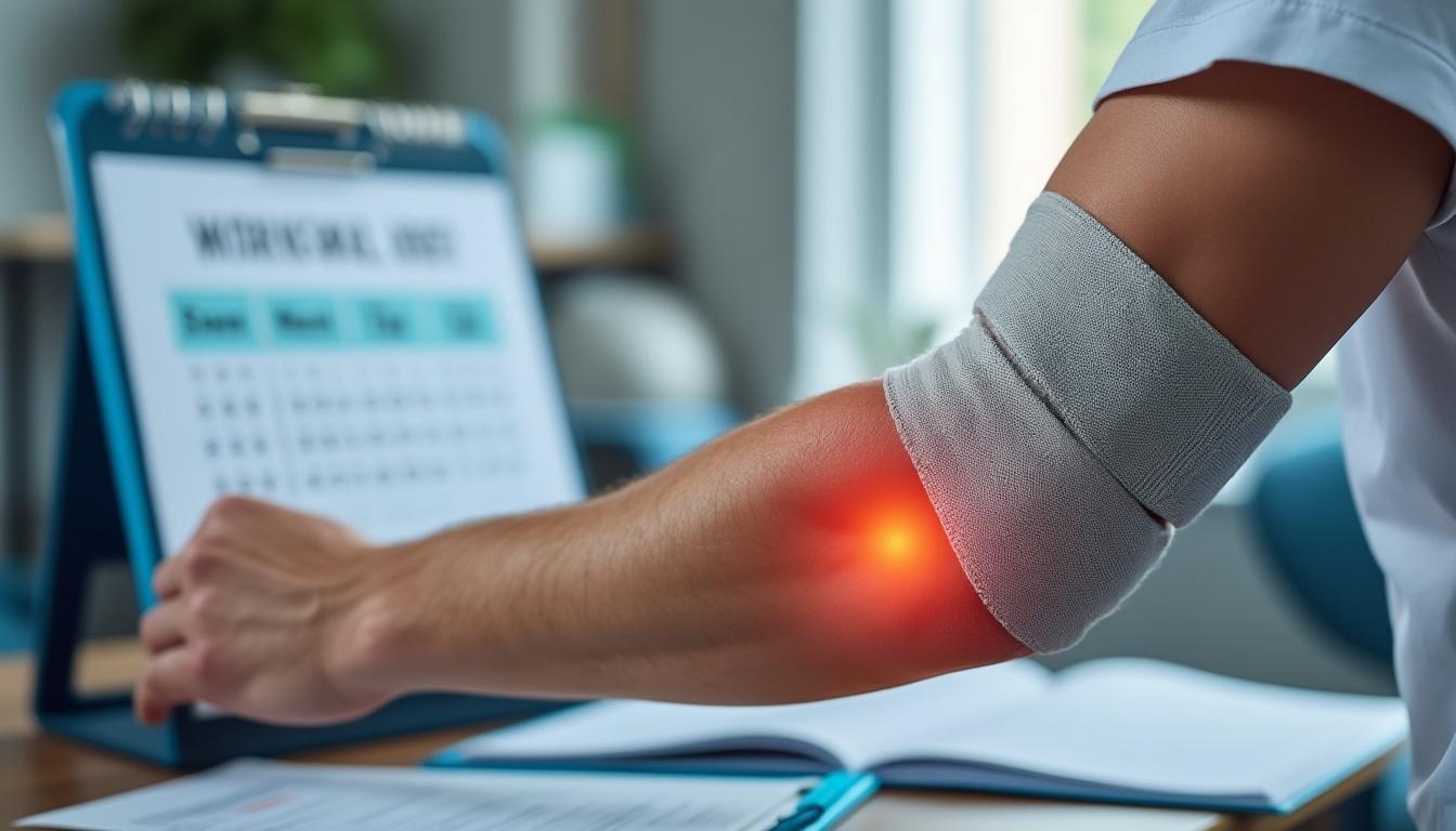 découvrez la durée moyenne des arrêts de travail liés à une épicondylite, ses symptômes et conseils pour une meilleure prise en charge.