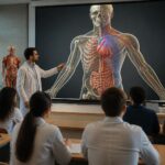 découvrez comment l'anatomie projetée sur écran de projection révolutionne l'éducation médicale en facilitant l'apprentissage visuel et interactif pour les étudiants en santé.