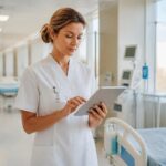 optimisez la gestion des soins infirmiers en mobilité grâce à l'utilisation de tablettes tactiles lors des tournées infirmières, pour une organisation efficace et un suivi précis des patients.