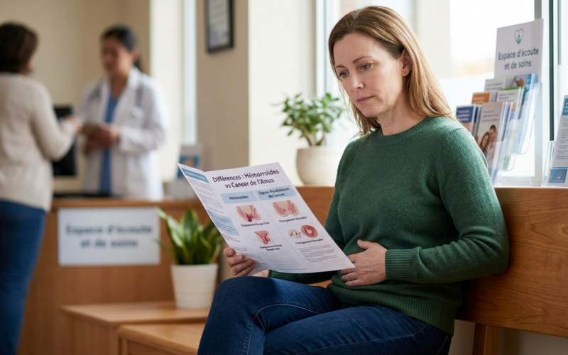 Les signes révélateurs de la différence entre hémorroïdes et cancer de l&rsquo;anus