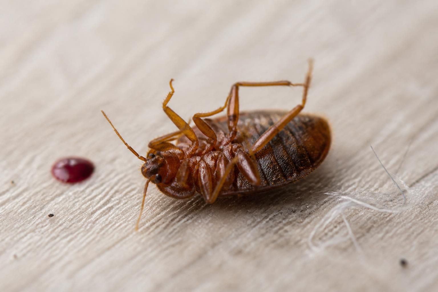 découvrez les détails fascinants de la photo d'une punaise de lit morte et comprenez leur signification pour mieux identifier et prévenir ces nuisibles.