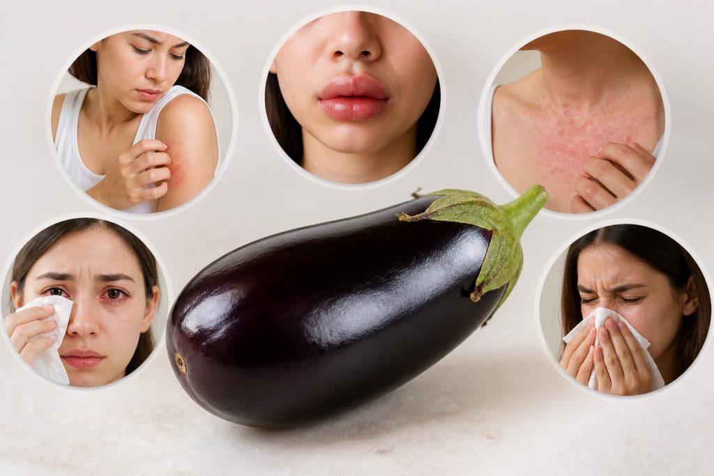 découvrez les 5 principaux symptômes de l'allergie aux aubergines et apprenez à les reconnaître rapidement pour mieux gérer votre santé.